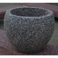 Вазон «Бэлл» бетонный, габариты(см) - 37*37*44, вес. - 75кг.