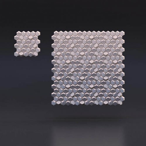Пластиковые формы для 3D панелей «Рози», 500*500 мм