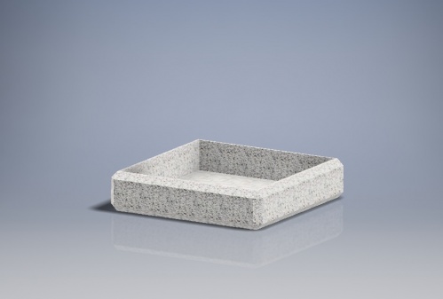 Вазон «Балено 8» бетонный, габариты(см) - 130*130*30, вес - 441 кг