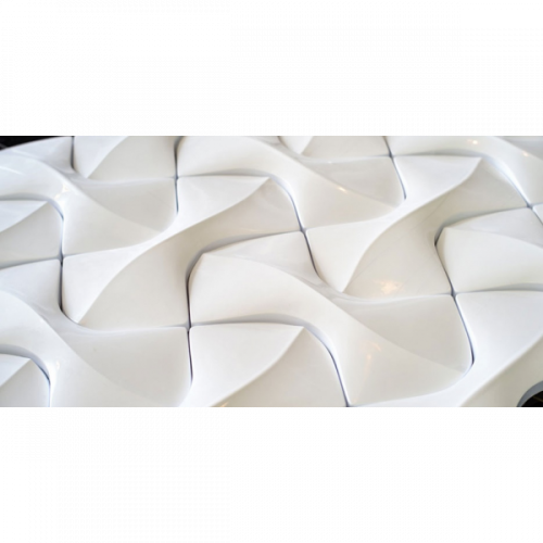 Полиуретановые формы для изготовления гипсовых 3D панелей «Флип», 330*188 мм