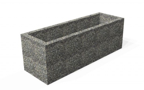 Вазон "Макрос" бетонный, габариты(см) - 120*40*40, вес - 184 кг