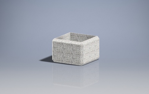 Вазон «Балено 18» бетонный, габариты(см) - 75*75*50, вес - 238 кг