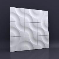 Полиуретановые формы для изготовления гипсовых 3D панелей «Аливия», 500*500 мм