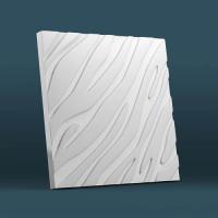 Пластиковые формы для 3D панелей «Зебра», 500*500 мм