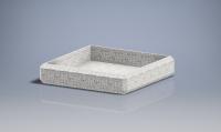 Вазон «Балено 12» бетонный, габариты(см) - 150*150*30, вес - 626,2 кг