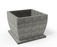 Вазон "Валли" бетонный, габариты(см) - 90*90*70, вес - 419 кг