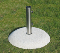 Опора для знака «1» бетонная  габариты(см) - 485×485×65 вес 43кг. круг
