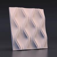 Полиуретановые формы для изготовления гипсовых 3D панелей «Песок», 500*500 мм