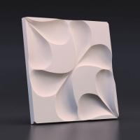 Полиуретановые формы для изготовления гипсовых 3D панелей «Разводы», 500*500 мм