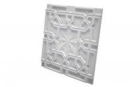 Полиуретановые формы для изготовления гипсовых 3D панелей «Восток», 600*600 мм