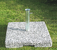Опора для знака «9» бетонная  габариты(см) - 450×450×70 вес 43кг. квадрат