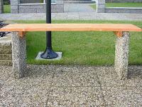 Скамейка «Мини» бетонная, габариты(см) - 25*46*120 , вес - 70 кг
