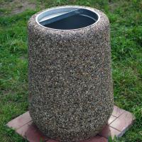 Урна «Дублин» бетонная, габариты (см) - 49*49*69, вес - 150 кг