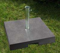 Опора для знака «10» бетонная  габариты(см) - 450×450×70 вес 43кг. квадрат