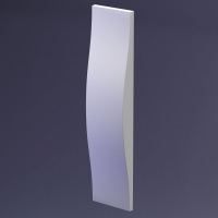Пластиковые формы для 3D панелей «Стрим», 537*130 мм
