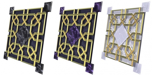 Пластиковые формы для 3D панелей «Восток», 600*600 мм