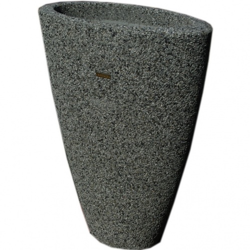 Вазон «Диора» бетонный, габариты(см) - 70*29*100, вес. - 150кг.