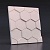Полиуретановые формы для изготовления гипсовых 3D панелей «Соты», 500*500 мм