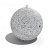Сфера бетонная, ДШВ(см) - 90x90x90, вес - 920 кг