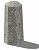 Столбик парковочный «Парма-5» бетонный, ДШВ(см) - 28x28x50, вес - 55кг.