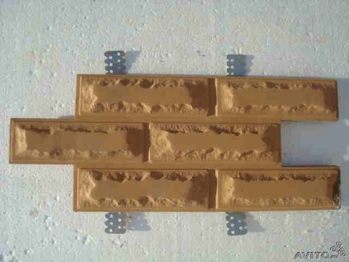 Пластиковые формы для фасадной плитки Вилка «Ростов»