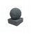 Сфера бетонная на подиуме, ДШВ(см) - 70x70x94, вес - 715 кг
