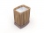 Урна «Фэт» деревянная, габариты (см) - 50*41*68, вес - 60 кг