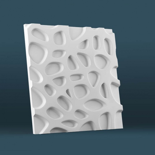 Пластиковые формы для 3D панелей «Кратер», 500*500 мм